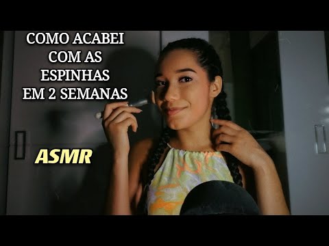 ASMR MAQUIA E FALA - cuidados com a pele