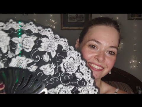 Asmr fanning 🪭🪭🪭 requested by @ntcw (tapping, scratching, fanning)