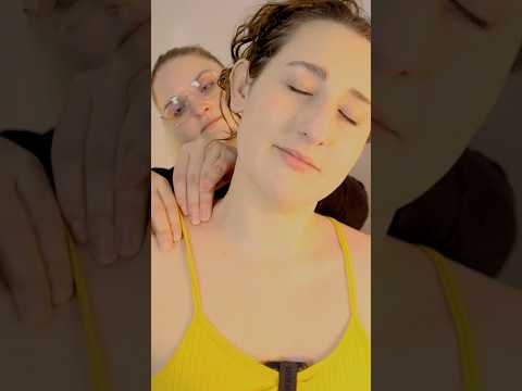 asmr massage on me 🥰 soft spoken real person massage