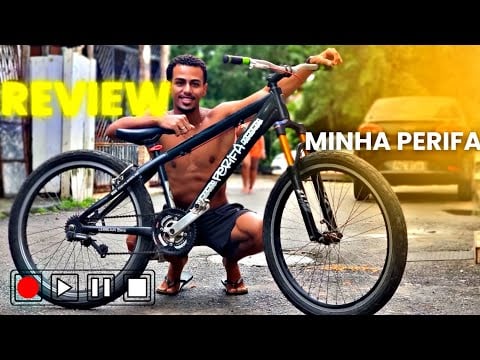 ASMR REVIEW • COMO ESTÁ MINHA BIKE PERIFA ⚠️🚨 #asmr #perifa #bike #grau