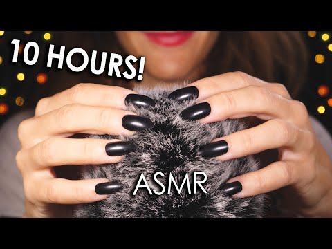 10 Hours ASMR [No Talking] Deep Brain Massage & Scratching to Fall Asleep