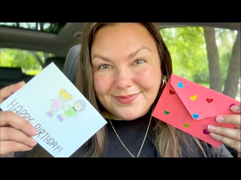 asmr/ birthday gifts/cards from YOU💓🥰🥳