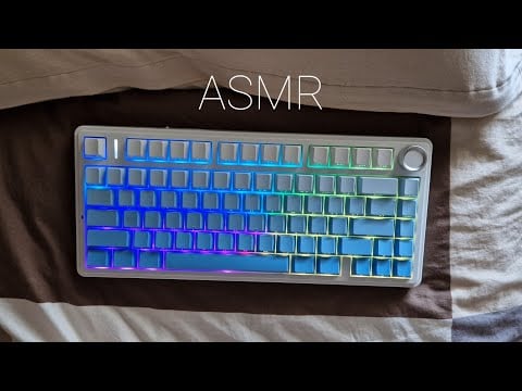 ASMR creamy keyboard sounds (typing)