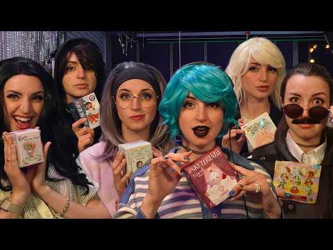 ASMR | MY OCs React to Blind Boxes | Daisy, Tatyana, Sybil, Bart, Shift, Luna