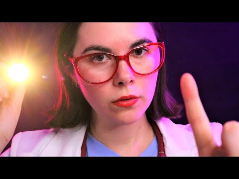 ASMR Cranial Nerve Examination - Traditional Role Play