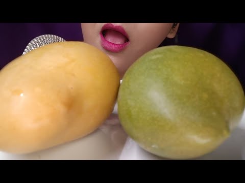 ASMR Comiendo 🥭 mango maduro