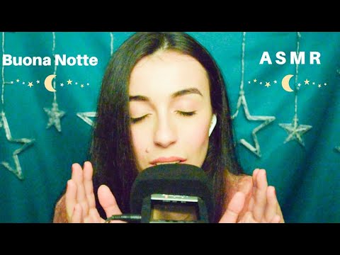 TI AUGURO LA BUONANOTTE e TI COCCOLO fino a farti DORMIRE (Carezze, Baci) / Personal Attention ASMR