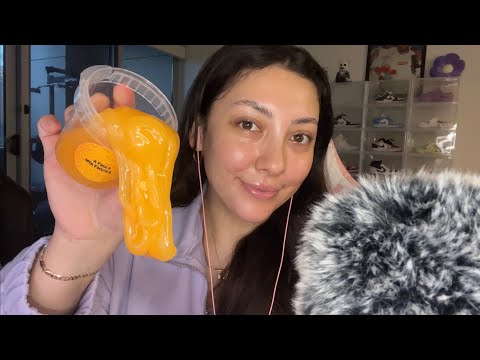 ASMR SLIME HAUL 💗 ~unboxing + slime sounds + review) | Whispered (not sponsored)