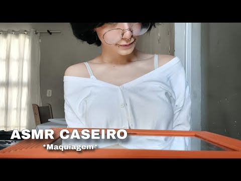 ASMR: Caseiro (sons de maquiagem aleatório)♡