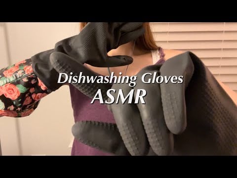 ASMR ｜Dishwashing Gloves Sounds（No talking）