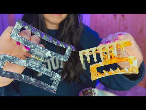 ASMR | Laisse-moi te coiffer avec des pinces à cheveux ✨