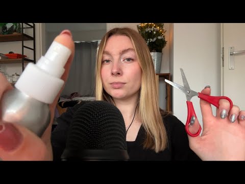 ASMR | Chaotic Haircut ✂️⚡️slightly unpredictable & aggressive 💥