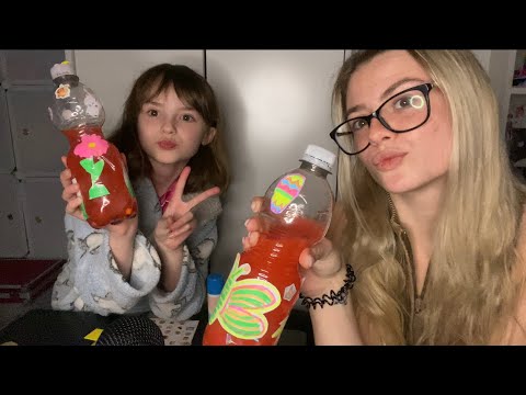 ASMR| Creating Magic Potions with My Sister