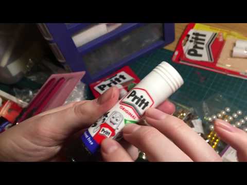 ASMR Organising Arts Supplies (Part 1)