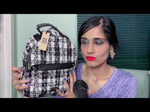 My brand New bag Whisper asmr [Show And tell]