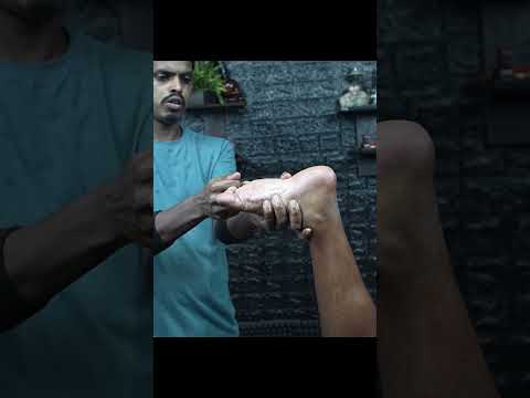 Closeup ASMR Foot Massage For Much Relaxation #shorts