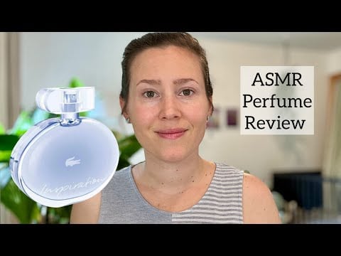 ASMR Perfume Review - Lacoste Inspiration - Glass Tapping & Whispered