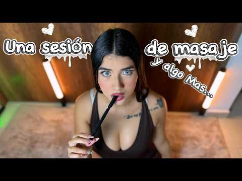 Una sesión de masaje se CONVIERTE en algo más…ASMR ROLEPLAY