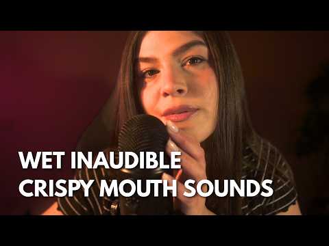 Mi prendo un'ora per me | WET INAUDIBLE & CRISPY MOUTH SOUNDS 👄 ASMR