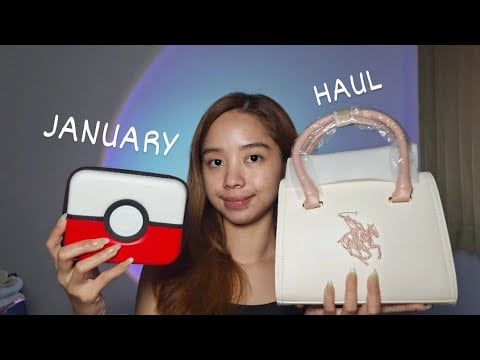 ASMR January Haul ✨ Soft Spoken & Gentle Sounds