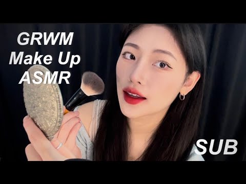 (Sub) ASMR Make up | Get Ready With Me | 같이 준비해요 | 겟레디윗미 메이크업asmr