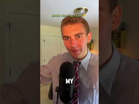 Asmr hearing exam