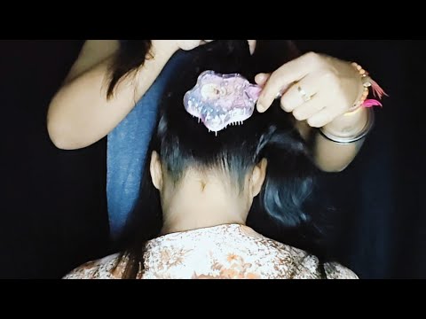 [ ASMR ] Sleep Immediately Within 25 minutes with HEAD MASSAGE and HAIR BRUSHING