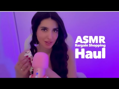 ASMR A Small Bargain Shopping Haul - Dollar Tree 🌴 and Target 🎯