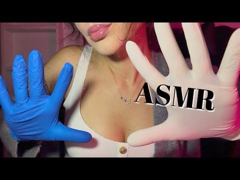 ASMR| GLOVE SOUNDS with Nitrile & Latex Gloves🧤✨ (deutsch/german)