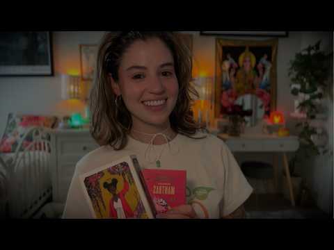 asmr tarot card sounds | tapping, rambling & relaxation