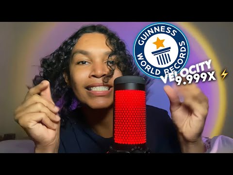 OS SONS DE BOCA MAIS RÁPIDOS DO MUNDO ! 😱, ASMR COM SENSIBILIDADE  99,9999%