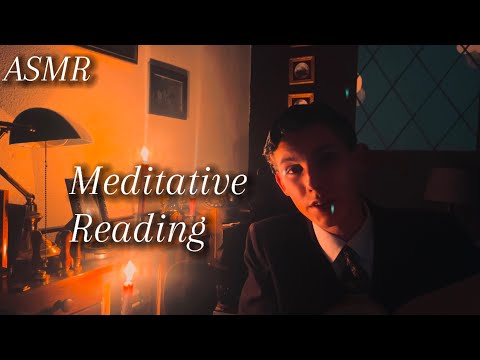 ASMR - Reading Shakespeare till you fall asleep 😴, soft spoken male personal attention asmr