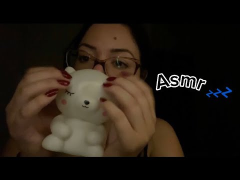 ASMR mãos na tela (bem calmo) Sons de boca (delicado) atenção pessoal, afirmações positivas