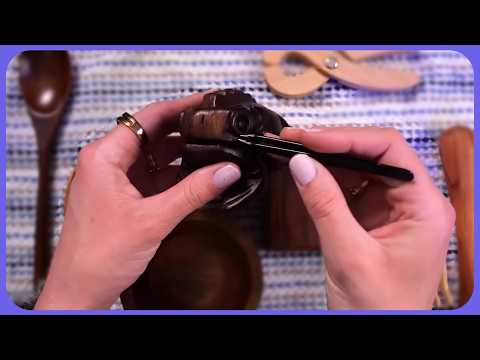 2 Minute ASMR | Tweezers AND Wood Sounds (Simultaneously)