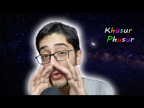 ASMR Inaudible Whispering - Khusur Phusur to Help you Sleep 💤😴