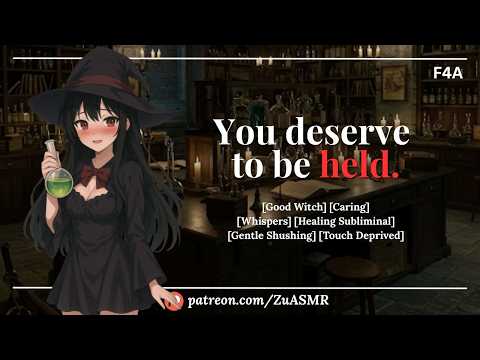 Older Witch Lays You On Her Lap And Holds You Close |F4A| Heals Broken Heart| Caring Whispers| ASMR