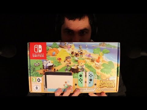 ASMR de la Nintendo Switch collector ANIMAL CROSSING