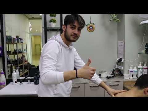 ASMR TURKİSH BARBER MASSAGE HEAD NECK BACK AMR EAR FACE MASSAGE