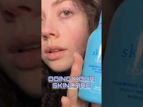 ASMR DOING YOUR SKINCARE #asmr #relax #shorts