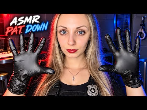 ASMR Chaotic Police Pat Down! 🚨 (Glove Sounds)