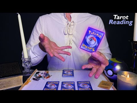 ASMR Pokemon Tarot Card Reading🔮| Roleplay, Whispering