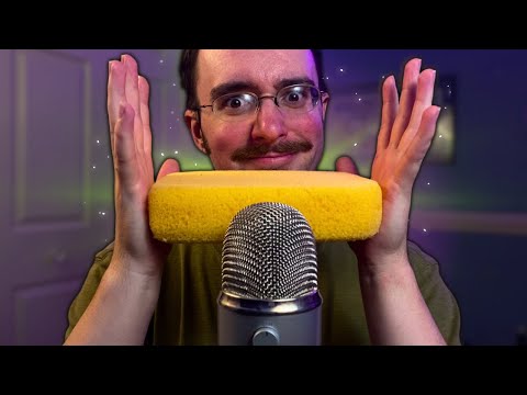 ASMR | 👄 Mouth Sounds & Sponge 🧽