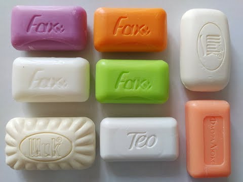 Dry Soap carving ASMR\ relaxing sounds\ No talking. Satisfying ASMR video\ Cutting soap