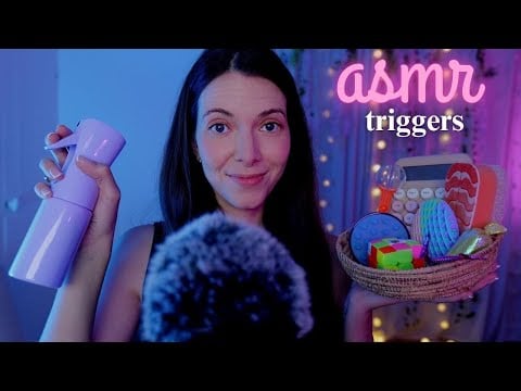 ASMR |  9 OBJETOS ( 1 cada 3 minutos ) para DORMIRTE    | Love ASMR en español
