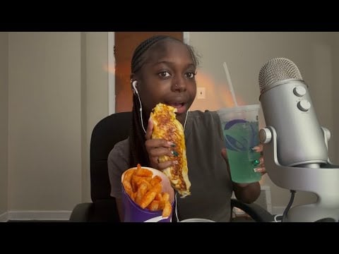 ASMR Taco Bell Mukbang 🌮 🌯 