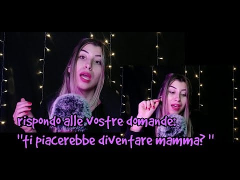 🇮🇹ASMR ITA• Whispering intenso, Q&A  rispondo alle vostre domande. #asmrita