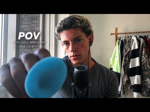 POV I do your skin care - ASMR