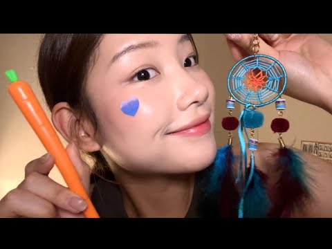[ASMR] 제주도 다녀와서 기념품 사온걸로 탭핑 🫶🏻٩(^‿^)۶🍊 🧡 triger, taping asmr