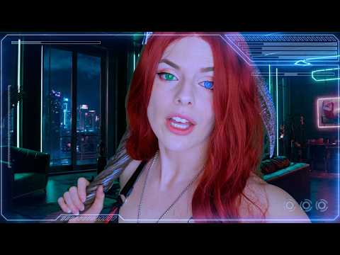 ASMR Roleplay | Cyberpunk Vicki Explains The Future | Cyber-Vickiverse Ep 3