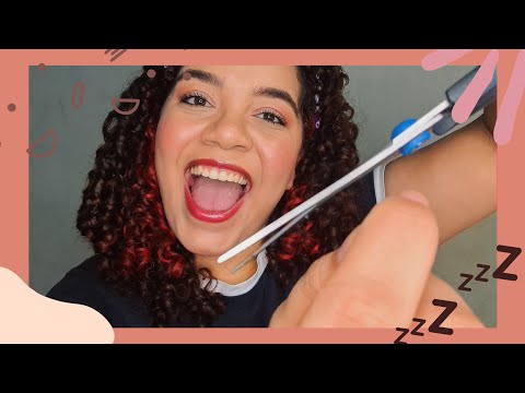 ASMR: FAZENDO SEU BIG CHOP 💖💖 Transição Capilar parte Final !!